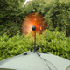 Illustration for article titled Tent-Mounted Wind Charger Powers Up That Cellphone in the Wilderness